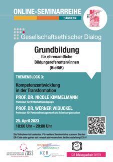 Zum Artikel "Ankündigung Vortrag der Reihe: Handeln / Gesellschaftsethischer Dialog, am 25.4.23"